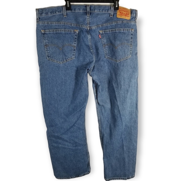 Levi's 505 Waterless Regular Fit Jeans Size 46x30 - Picture 3 of 9